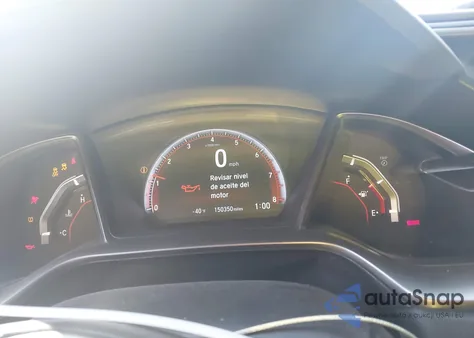 2019 Honda Civic Si z USA, uszkodzony, nr VIN 2HGFC1E5XKH701334